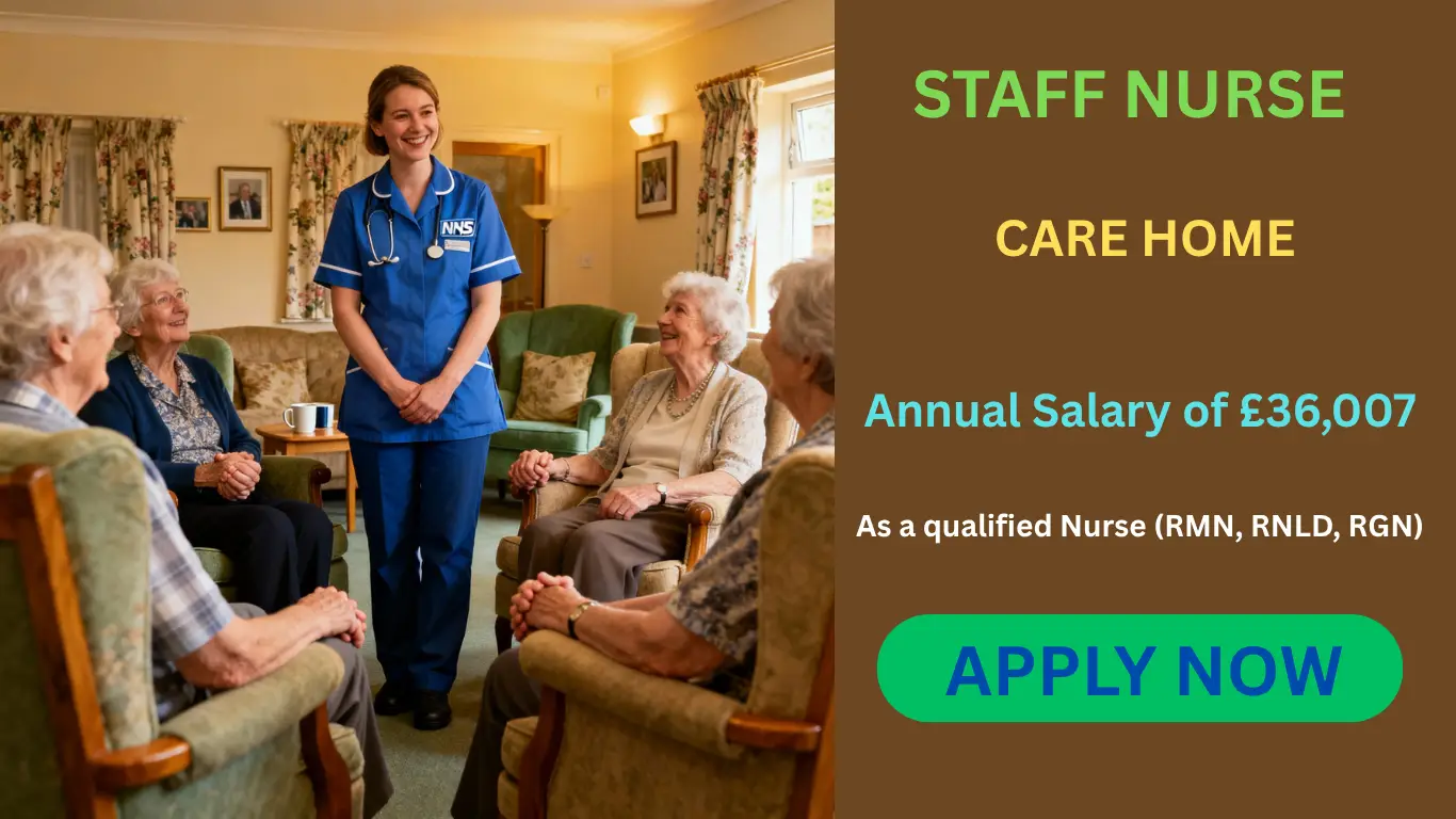 STAFF NURSE JOB ELYSIUMHEALTHCARE UK 2025