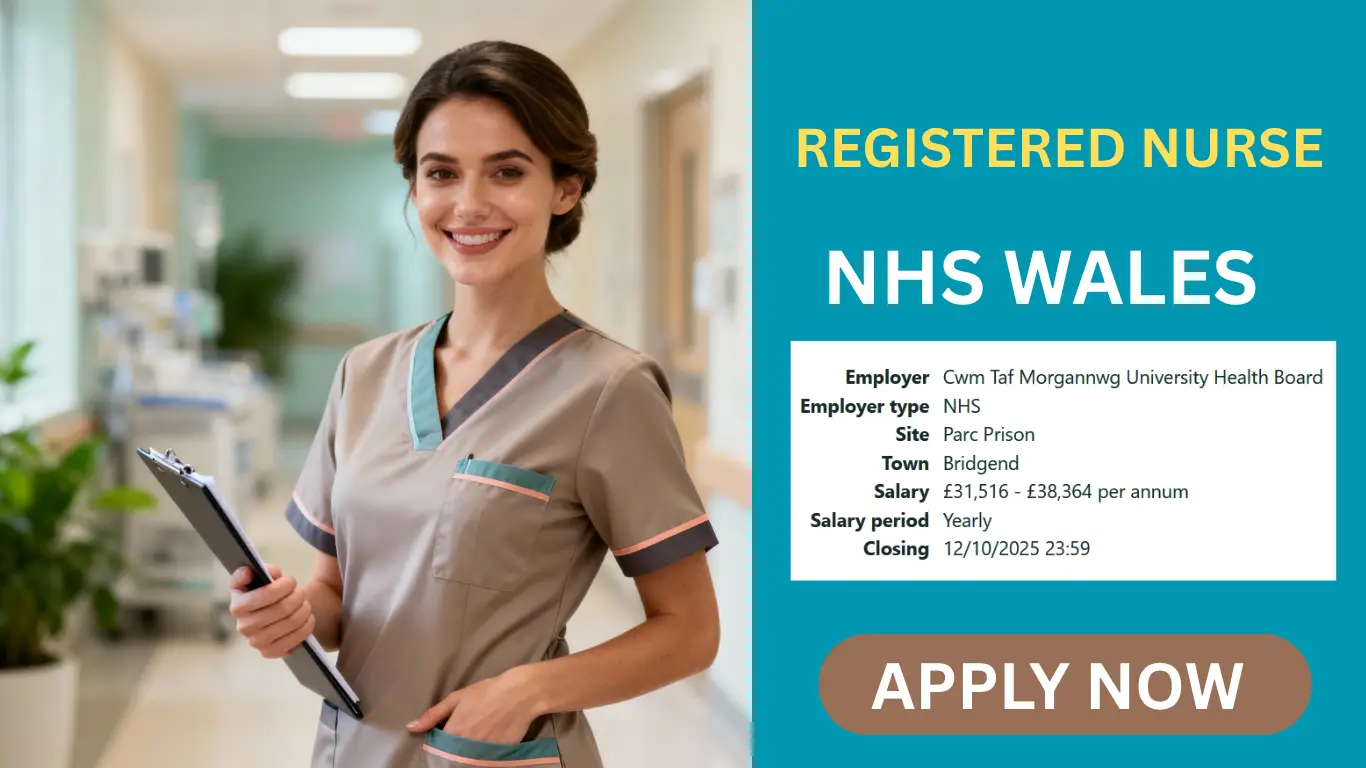 Registered Nurse NHS Wales jobs 2025