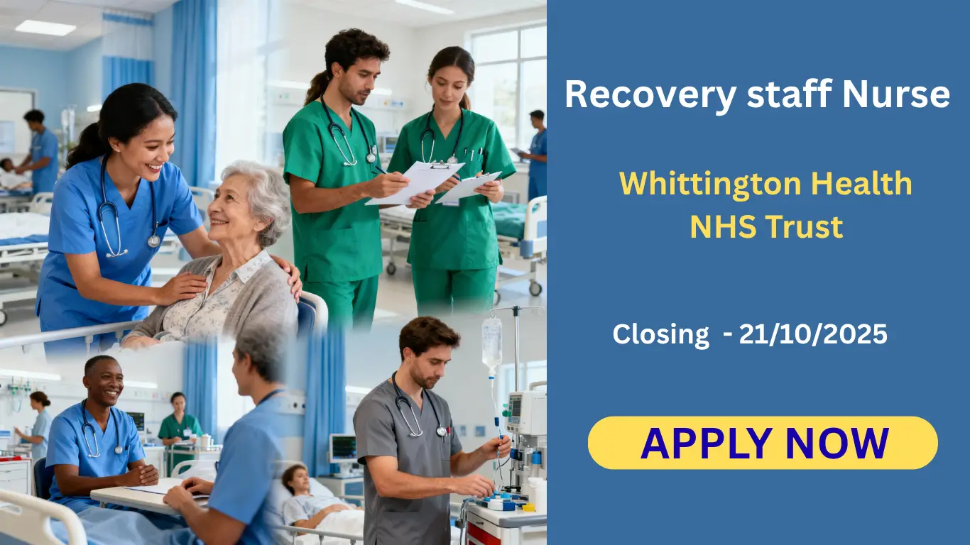 recovery-staff-nurse-whittington-health-nhs-trust-openings-2025