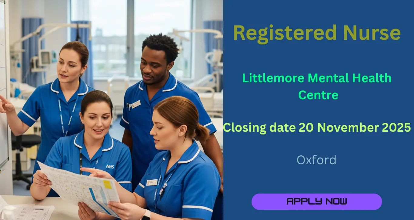 Registered Nurse Oxford Health NHS Trust Job Openings 2025